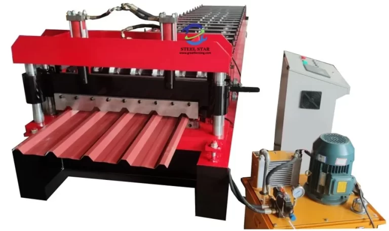 Machine de formage de rouleaux de tôle de toit IBR, machine de formage de rouleaux IBR, machine de toit IBR, machine de formage de rouleaux IBR à vendre